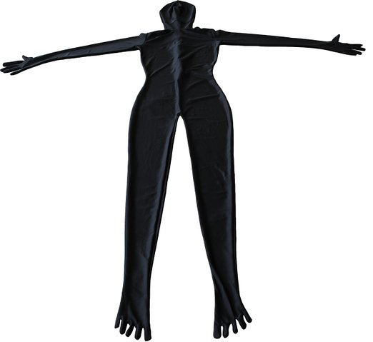 Black Zentai Suit With Toes